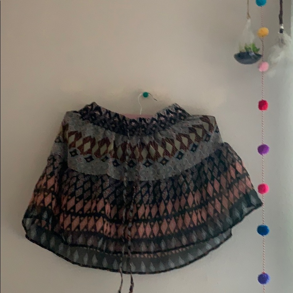 Charlotte Russe Boho-Inspired Skirt